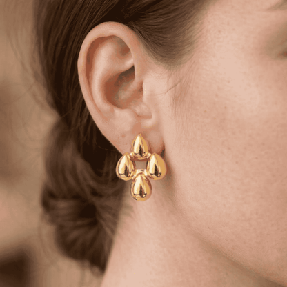 Golden Bloom Earrings