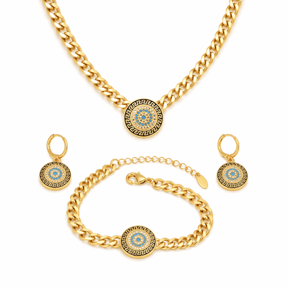 Royal Medallion Chain Set