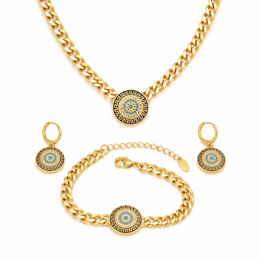 Royal Medallion Chain Set