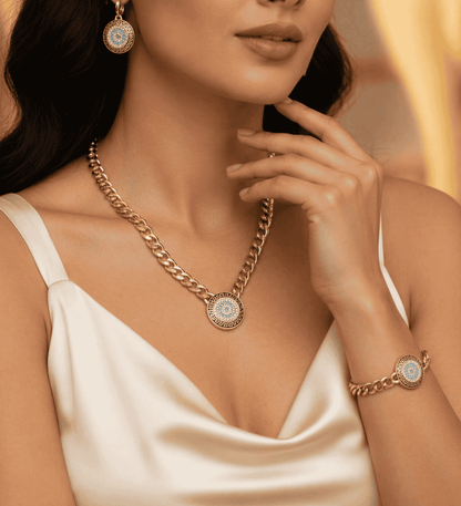 Royal Medallion Chain Set