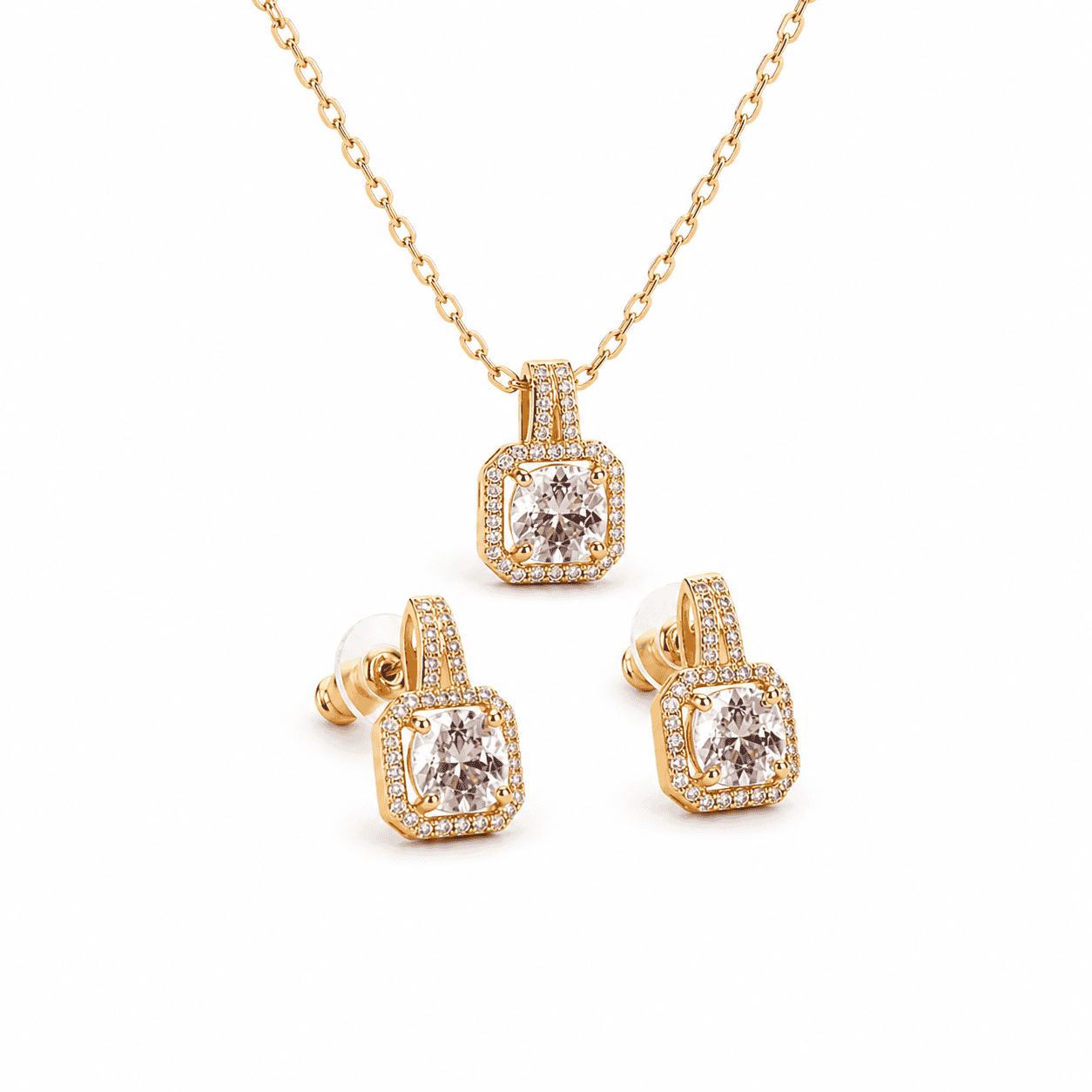 Golden Aura Jewelry Set
