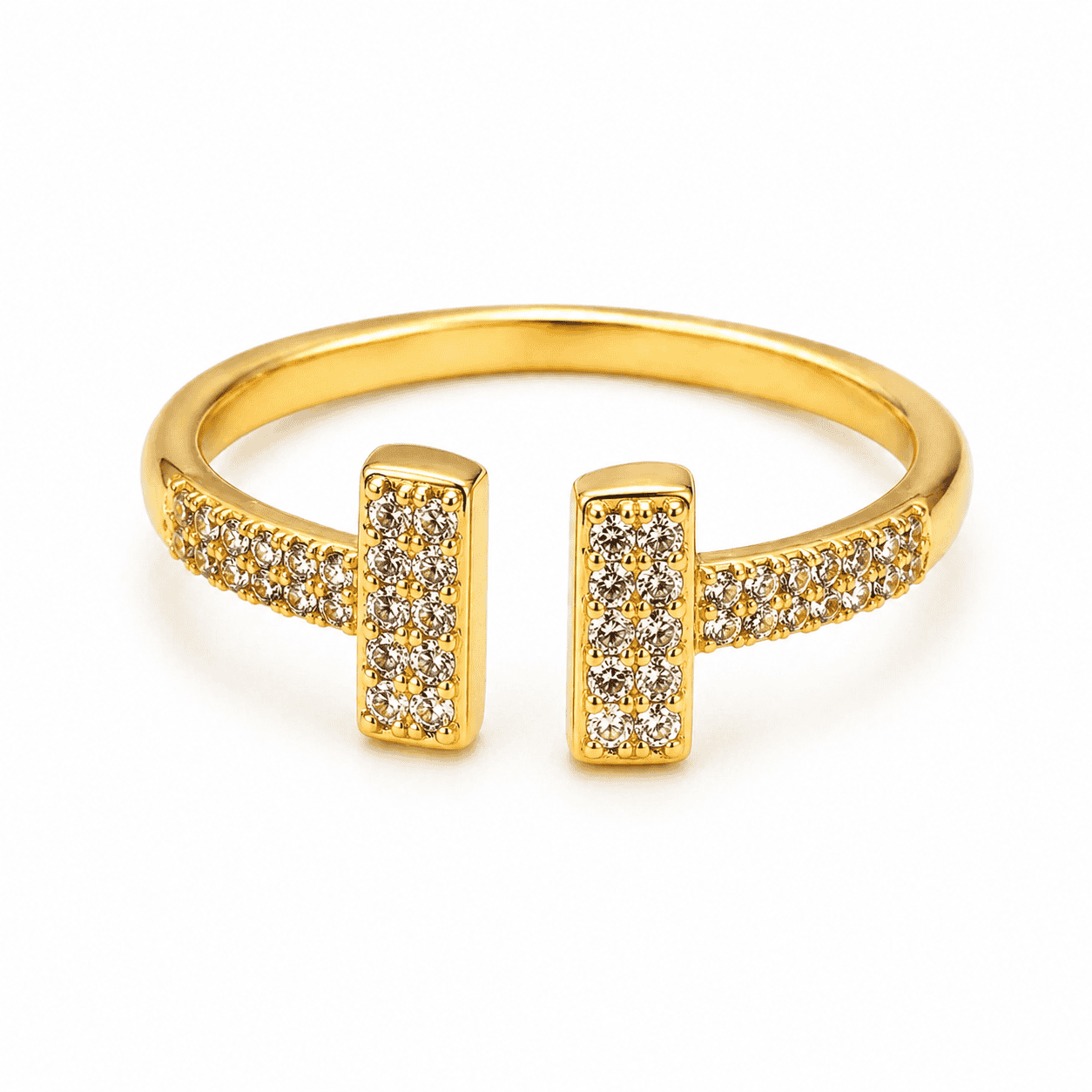 Luna Twin Bar Ring