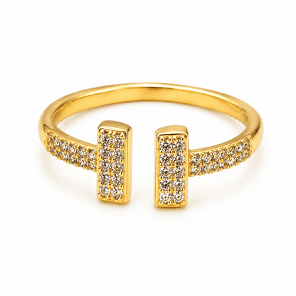 Luna Twin Bar Ring