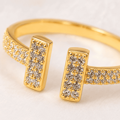 Luna Twin Bar Ring