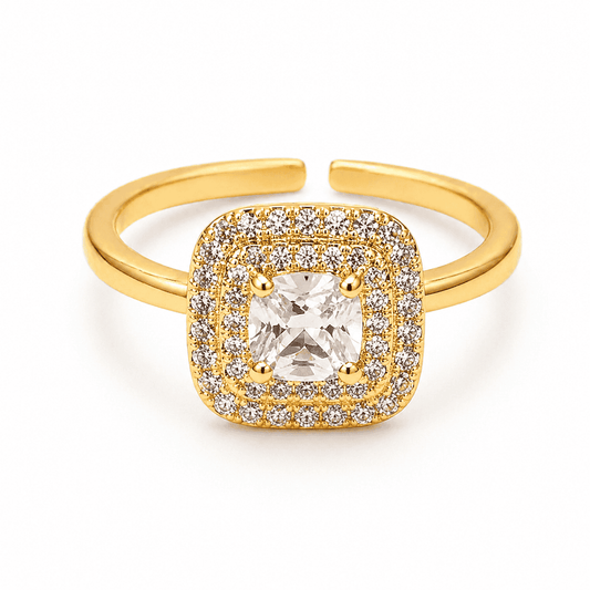 Celeste Halo Ring