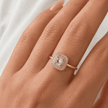 Celeste Halo Ring