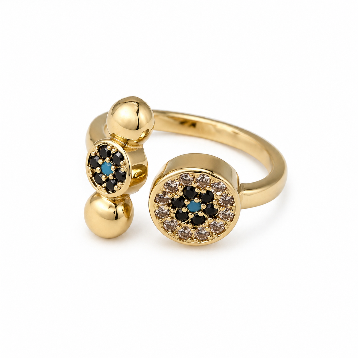 Midnight Aura Duo Ring
