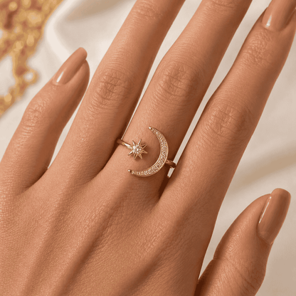Celeste Moonlight Ring
