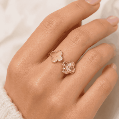 Étoile Clover Open Ring