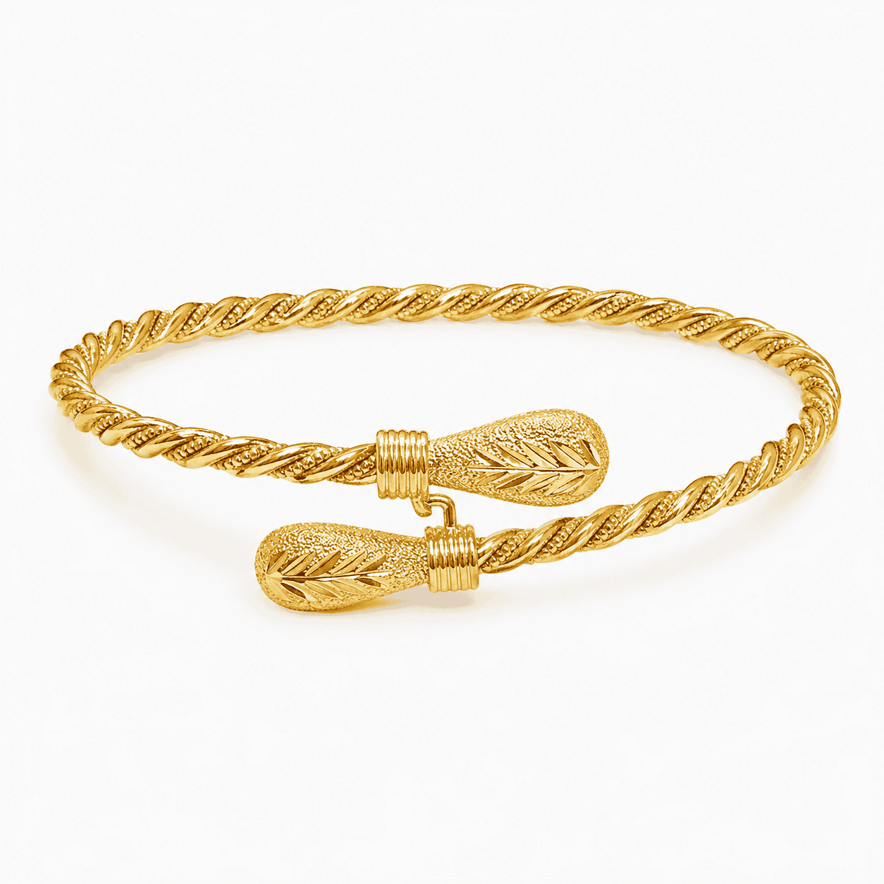 Twist Elegance Cuff Bracelet