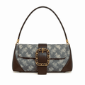 Vintage Buckle Shoulder Bag