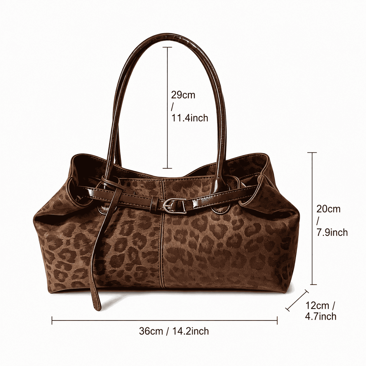 Leopard Tote Shoulder Bag