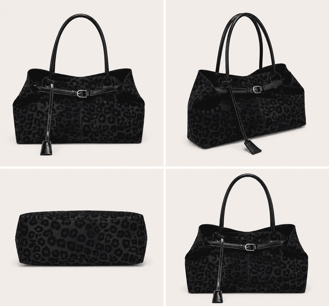 Leopard Tote Shoulder Bag