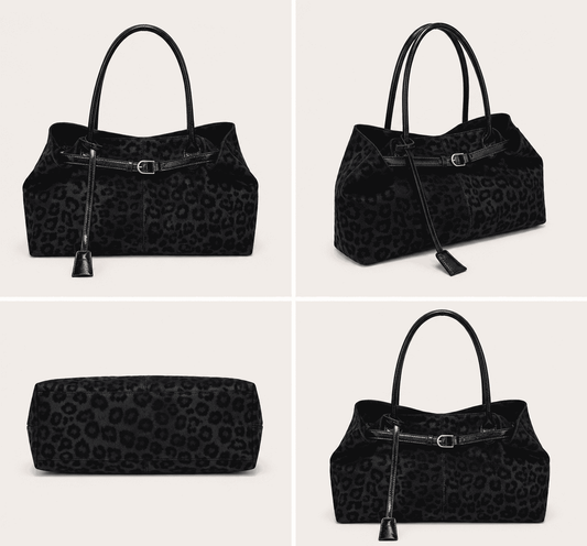 Leopard Tote Shoulder Bag