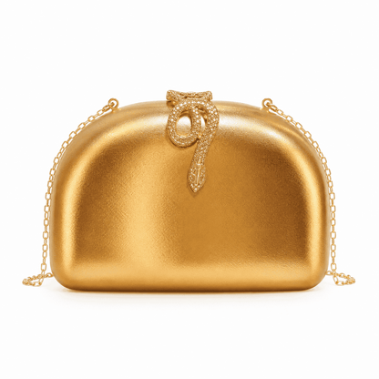 Crystal Clasp Evening Clutch