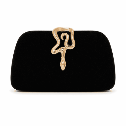 Crystal Clasp Evening Clutch
