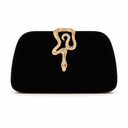 Crystal Clasp Evening Clutch