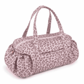 Leopard Print Duffle Shoulder Bag