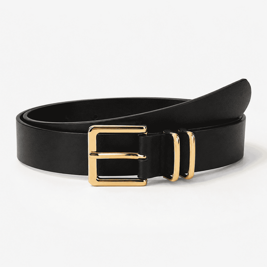 Classic Gold Buckle Belt
