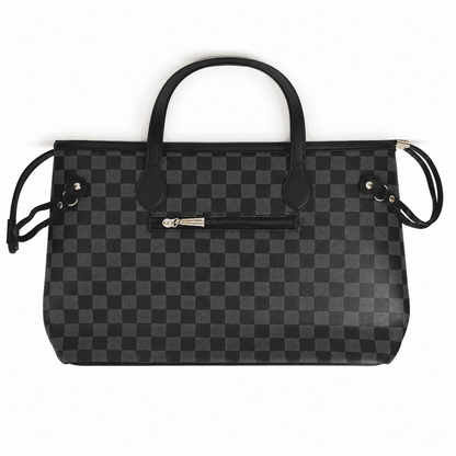 Checkered Everyday Tote Bag