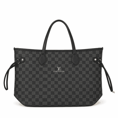 Checkered Everyday Tote Bag