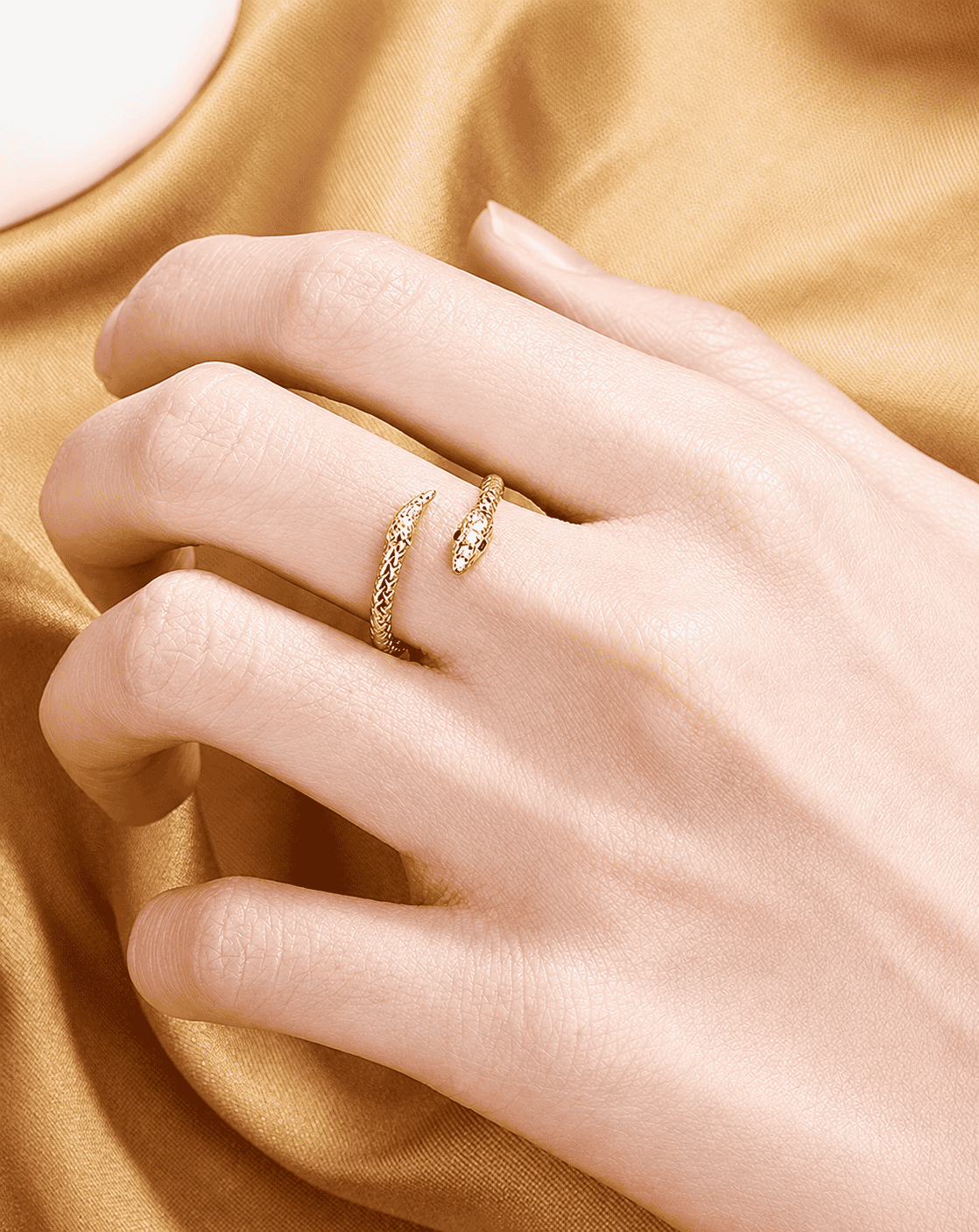 Serpentina Gold Ring