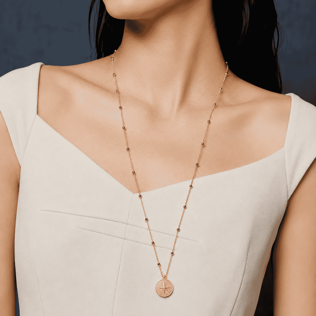 Aurora Compass Necklace