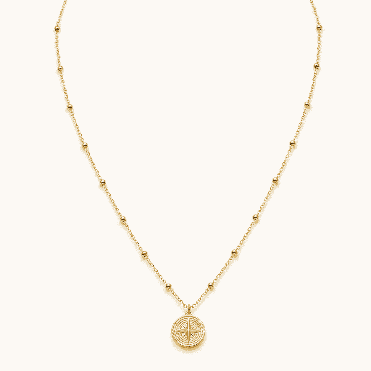 Aurora Compass Necklace