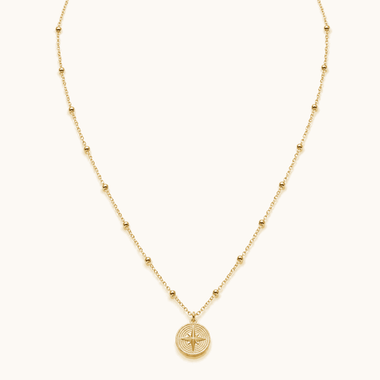 Aurora Compass Necklace
