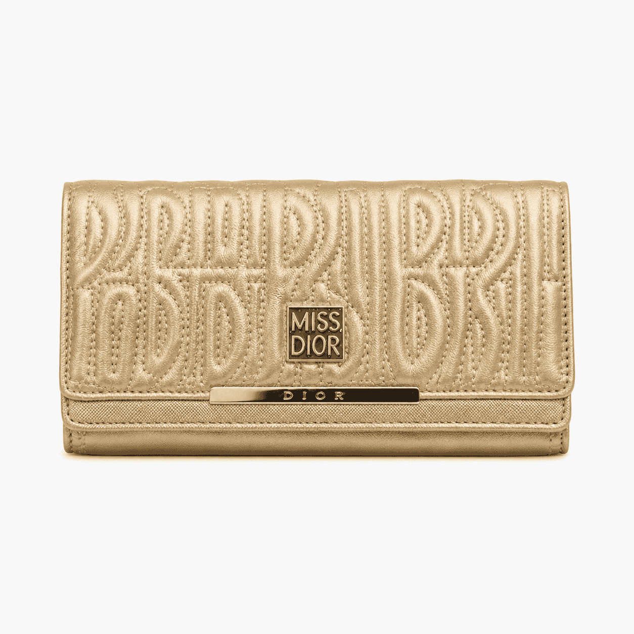 Dior Gold Everyday Wallet