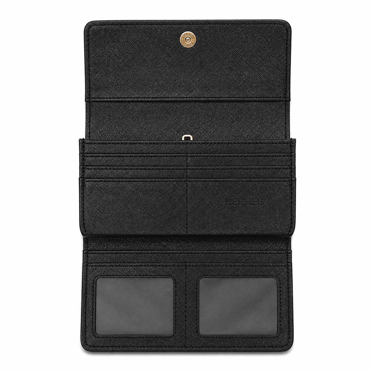 Hermès Black Everyday Wallet