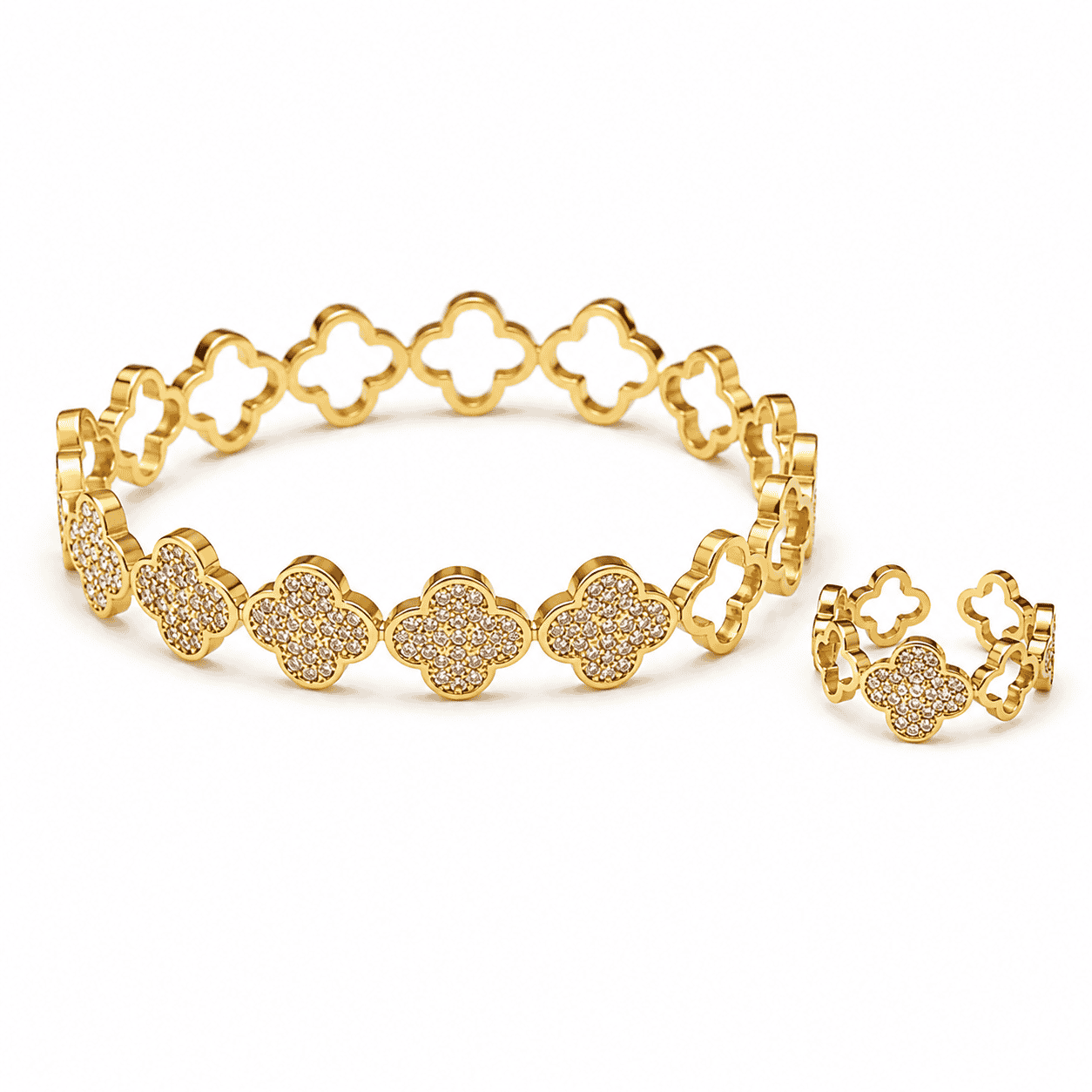 Clover Glow Jewelry Set