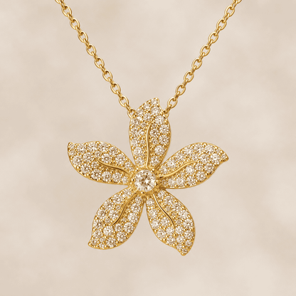 Celeste Flower Necklace