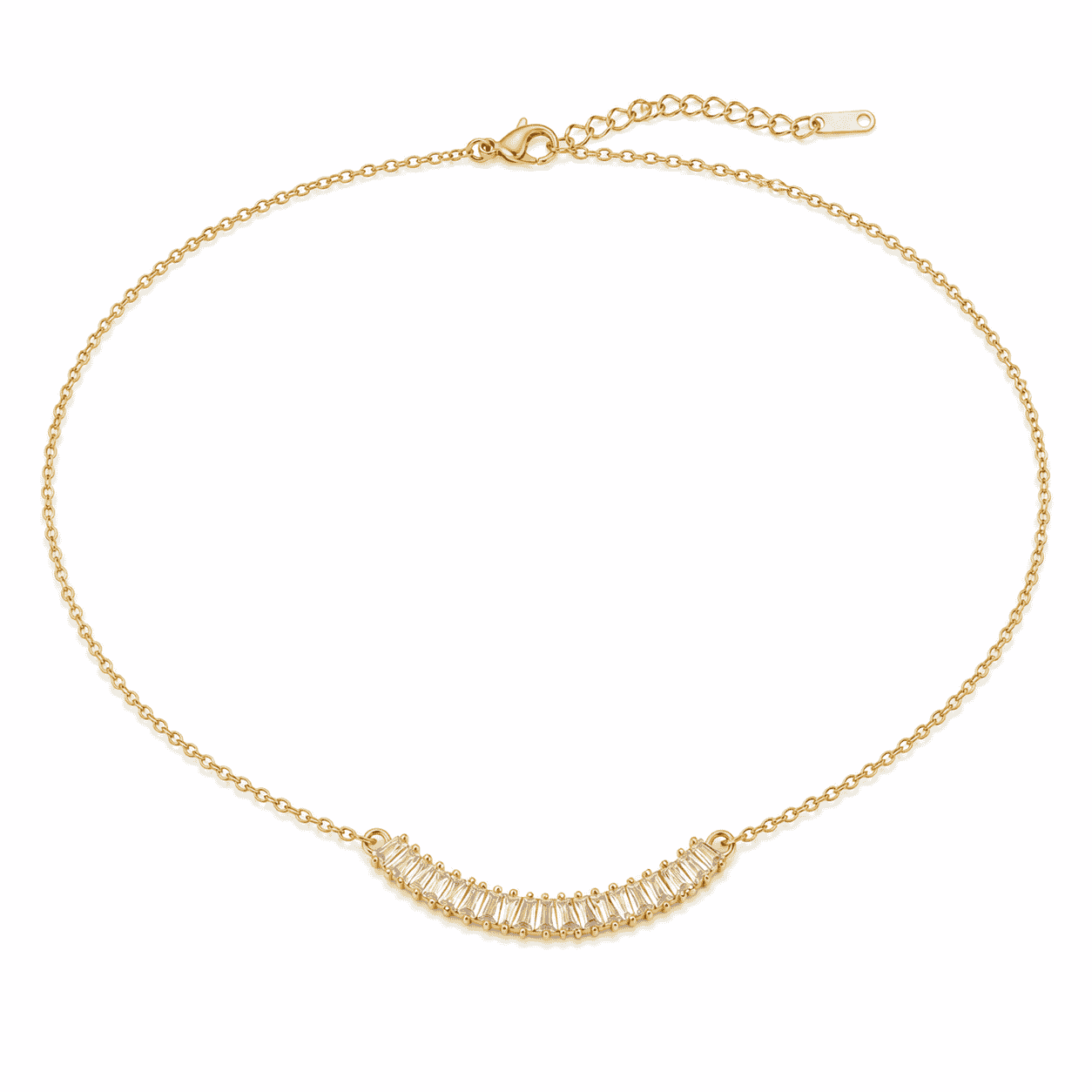 Baguette Glow Necklace