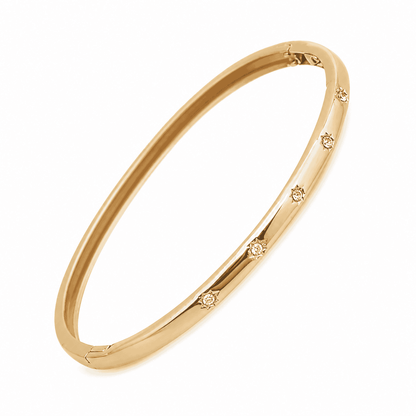 The Elise Gold Bangle