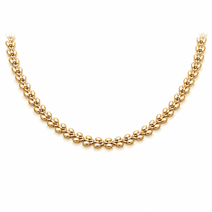 Celeste Vintage 18K Gold-Plated Choker – Moonlit Allure
