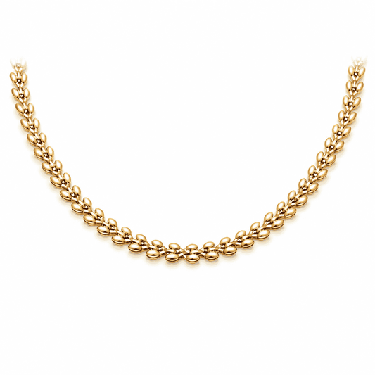 Celeste Vintage 18K Gold-Plated Choker – Moonlit Allure