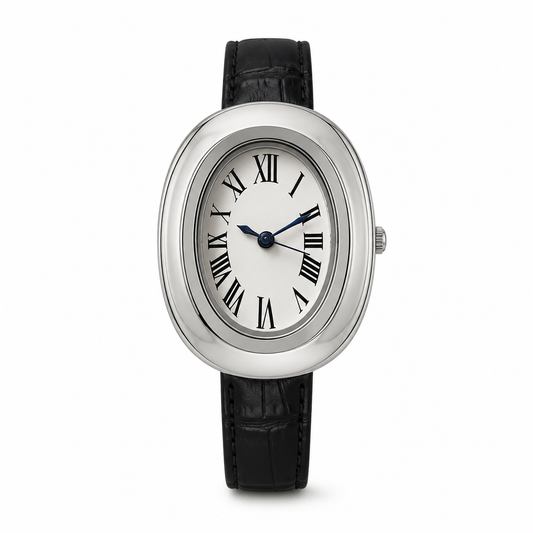 Elegant Vintage Oval Quartz Watch (Multiple Styles Available)