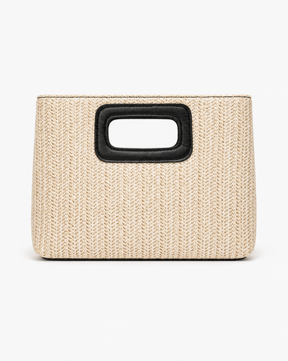 Woven Evening Clutch Bag