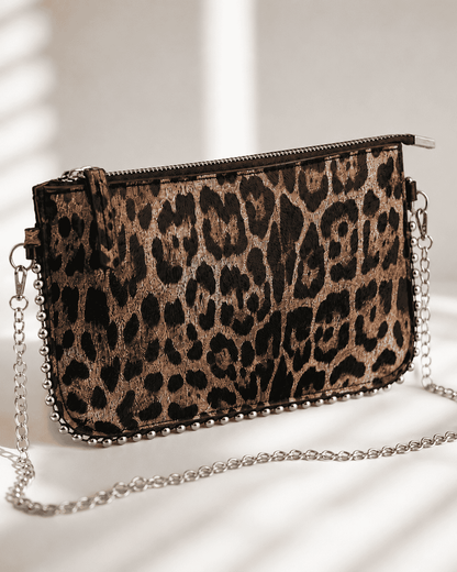 Pearl Trim Shoulder Clutch Bag