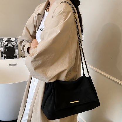 Black Chain Shoulder Bag