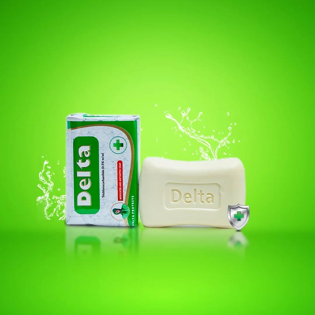 Authentic Delta Medicated Soap 70g - Antibacterial & Antifungal Treatment Bar