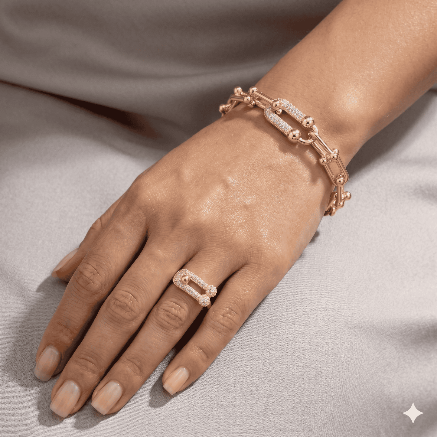 Luxe Link Pavé Set