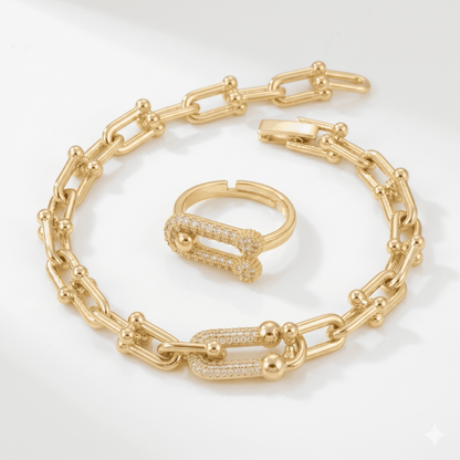 Luxe Link Pavé Set