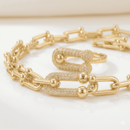 Luxe Link Pavé Set