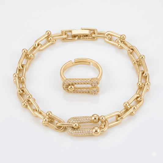 Luxe Link Pavé Set