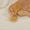 Helia 18K Gold-Plated Earrings – Eternal Shine
