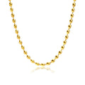 Beaded 18K Gold-Plated Necklace – Timeless Shine