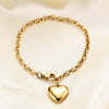 Amora Bracelet – 18K Gold-Plated Heartbeat