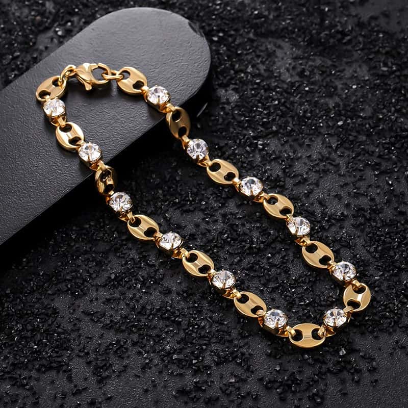 Celeste Crystal Link Bracelet